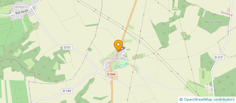 localisation de l'entreprise MADAME ANGELIQUE BINET  YROUERRE