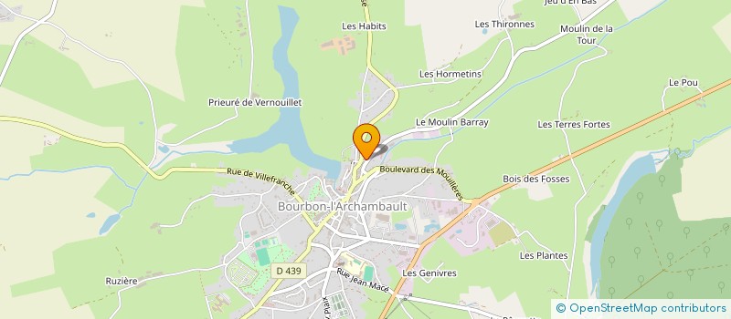 localisation de l'entreprise MADAME ANGELIQUE BLAISE à BOURBON-L'ARCHAMBAULT