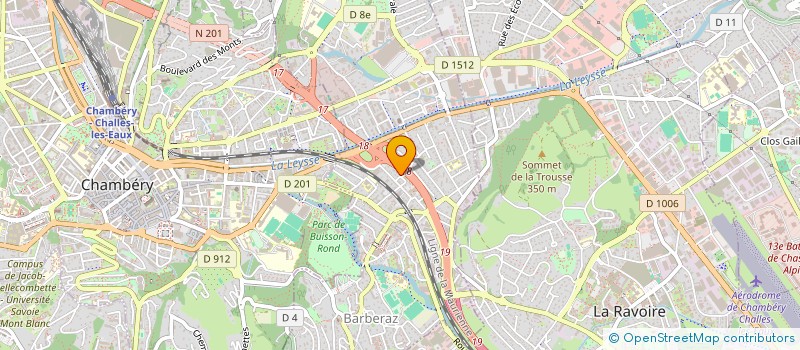 localisation de l'entreprise MADAME ANGELIQUE BLANDIN  BARBERAZ