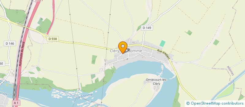 localisation de l'entreprise MADAME ANGELIQUE BLONDEL à CLERY-SUR-SOMME