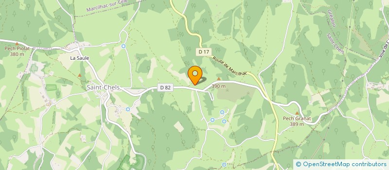 localisation de l'entreprise MADAME ANGELIQUE BLOT  SAINT-CHELS