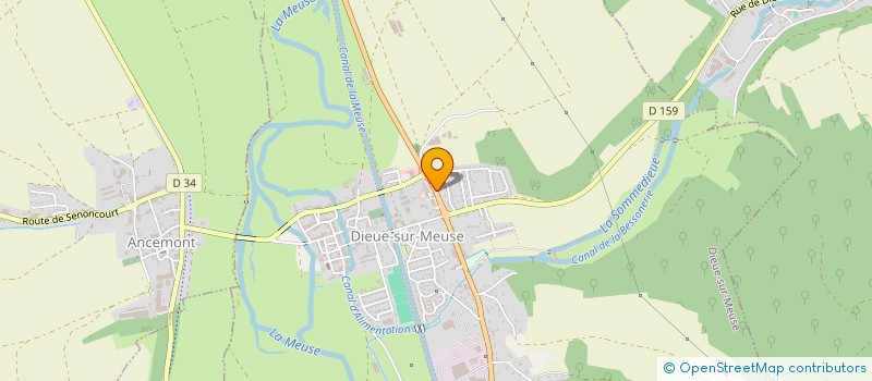 localisation de l'entreprise MADAME ANGELIQUE BOCCALINI à DIEUE-SUR-MEUSE