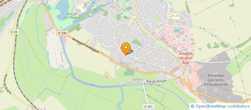 localisation de l'entreprise MADAME ANGELIQUE BOCK à VERDUN