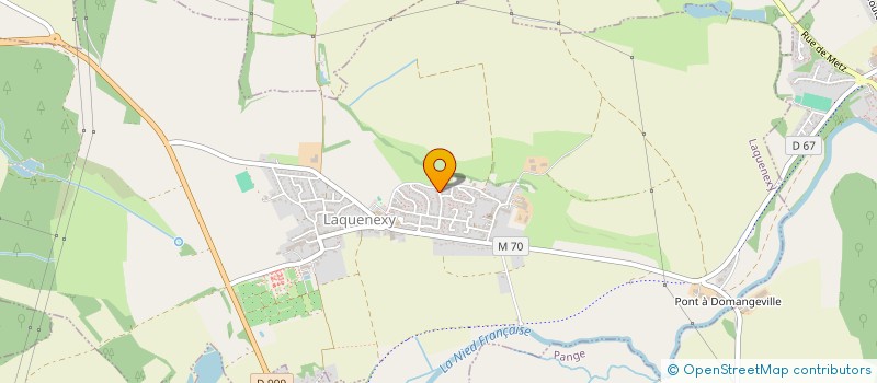 localisation de l'entreprise MADAME ANGELIQUE BOETTGER  LAQUENEXY