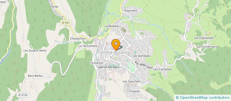 localisation de l'entreprise MADAME ANGELIQUE BON à VILLARD-DE-LANS
