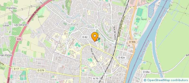 localisation de l'entreprise MADAME ANGELIQUE BONIN  MACON