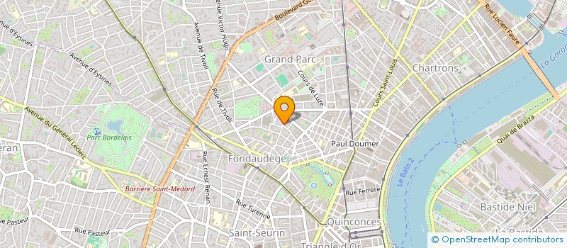 localisation de l'entreprise MADAME ANGELIQUE BONIS  BORDEAUX