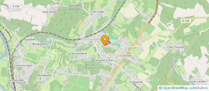 localisation de l'entreprise MADAME ANGELIQUE BONNIN  FONTCOUVERTE