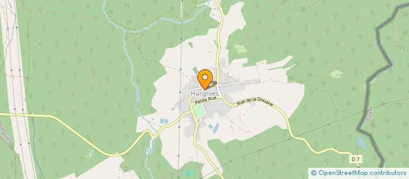 localisation de l'entreprise MADAME ANGELIQUE BOON  HARGNIES