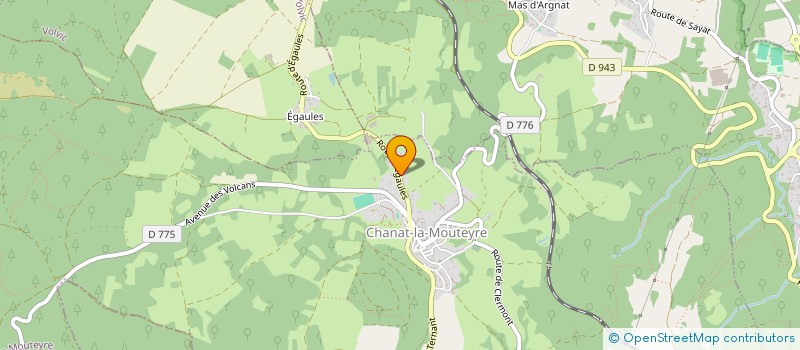 localisation de l'entreprise MADAME ANGELIQUE BOREL  CHANAT-LA-MOUTEYRE