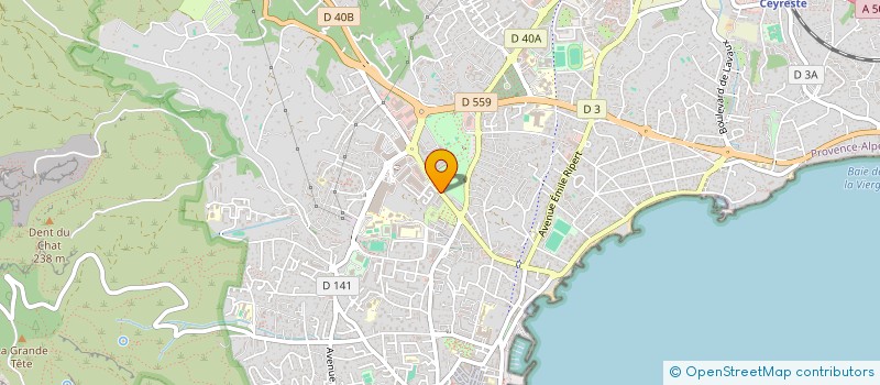 localisation de l'entreprise MADAME ANGELIQUE BORG à LA CIOTAT