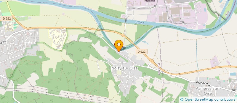 localisation de l'entreprise MADAME ANGELIQUE BORILLA  NOISY-SUR-OISE