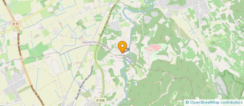 localisation de l'entreprise MADAME ANGELIQUE BOSDEVEIX  PERNES-LES-FONTAINES