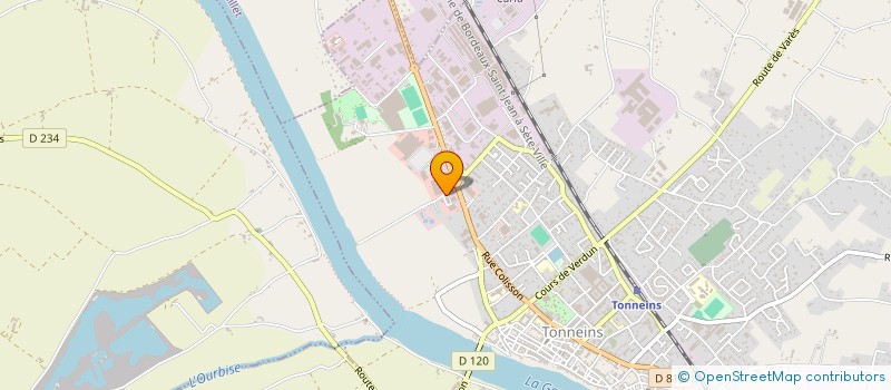 localisation de l'entreprise MADAME ANGELIQUE BOUCHE  TONNEINS