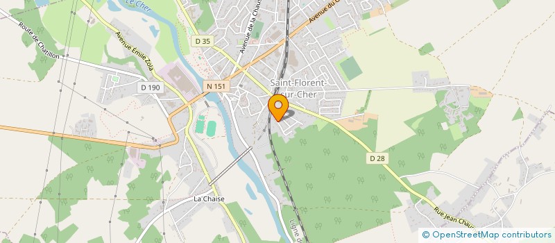 localisation de l'entreprise MADAME ANGELIQUE BOUDARD à SAINT-FLORENT-SUR-CHER