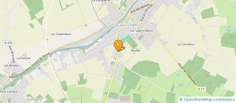 localisation de l'entreprise MADAME ANGELIQUE BOUDE à FAY-AUX-LOGES