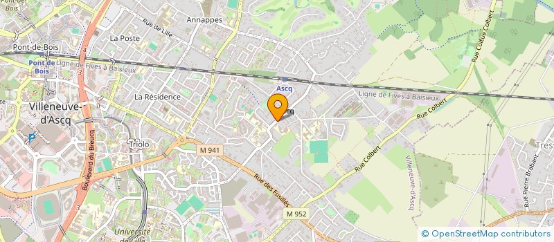 localisation de l'entreprise MADAME ANGELIQUE BOUDRINGHIN  VILLENEUVE-D'ASCQ