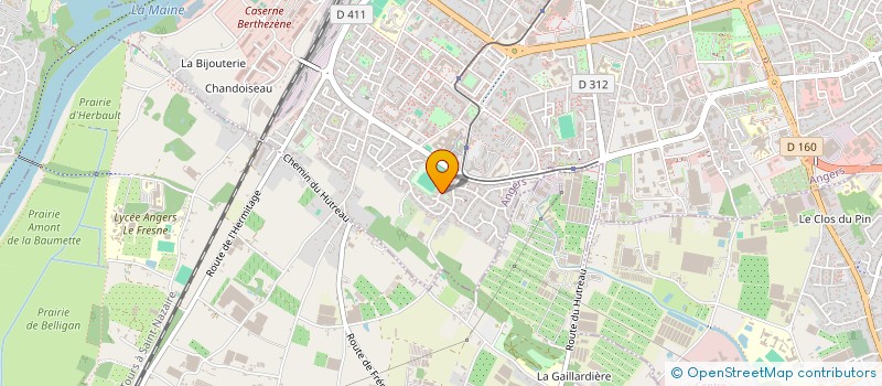 localisation de l'entreprise MADAME ANGELIQUE BOULAY à ANGERS