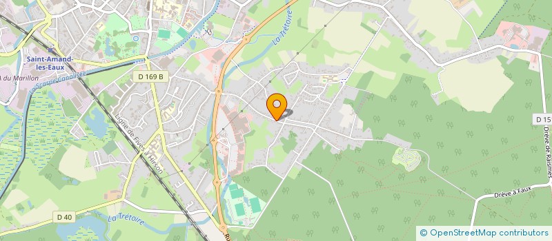 localisation de l'entreprise MADAME ANGELIQUE BOURGEOIS  SAINT-AMAND-LES-EAUX