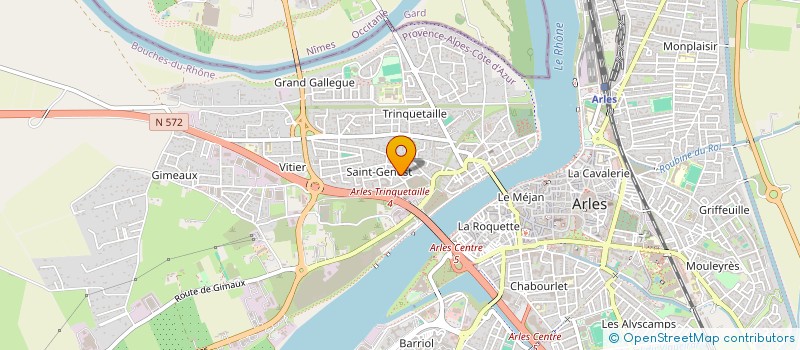 localisation de l'entreprise MADAME ANGELIQUE BOUTTEVILLE à ARLES