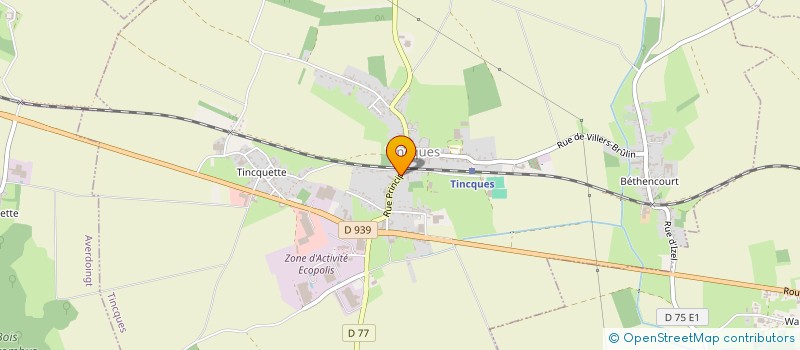 localisation de l'entreprise MADAME ANGELIQUE BRETEZ  VILLERS-AU-FLOS