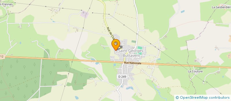 localisation de l'entreprise MADAME ANGELIQUE BUCHET  SAINT-GEORGES-BUTTAVENT