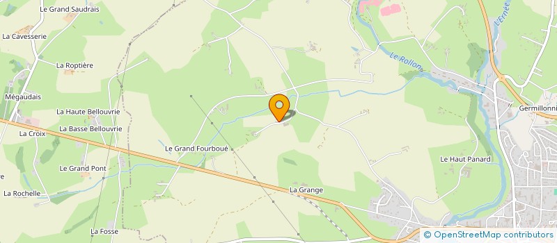 localisation de l'entreprise MADAME ANGELIQUE BUFFET  ERNEE