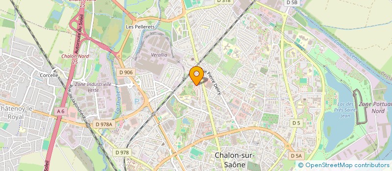 localisation de l'entreprise MADAME ANGELIQUE BUGNOT à CHALON-SUR-SAONE