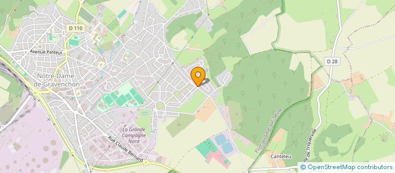 localisation de l'entreprise MADAME ANGELIQUE BUQUET  PORT-JEROME-SUR-SEINE