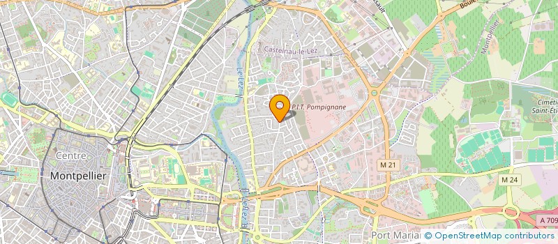 localisation de l'entreprise MADAME ANGELIQUE BUREL à MONTPELLIER