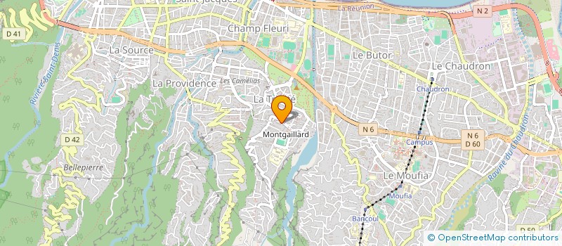 localisation de l'entreprise MADAME ANGELIQUE CADET  SAINT-DENIS