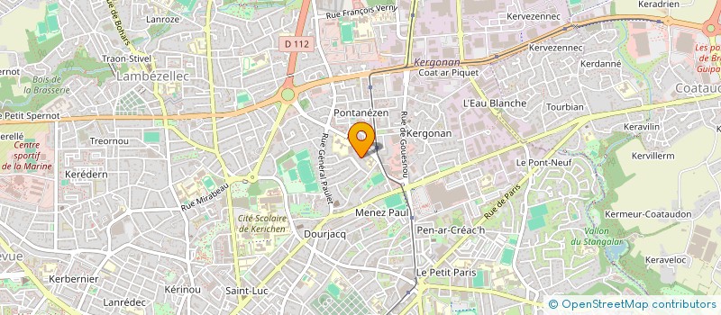 localisation de l'entreprise MADAME ANGELIQUE CADOUR à BREST