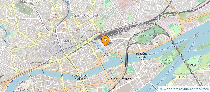 localisation de l'entreprise MADAME ANGELIQUE CAIGNARD  NANTES