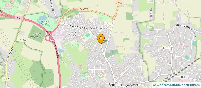 localisation de l'entreprise MADAME ANGELIQUE CARELLO  SOMAIN