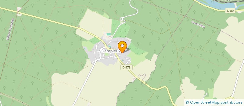 localisation de l'entreprise MADAME ANGELIQUE CAREME  DAMPLEUX