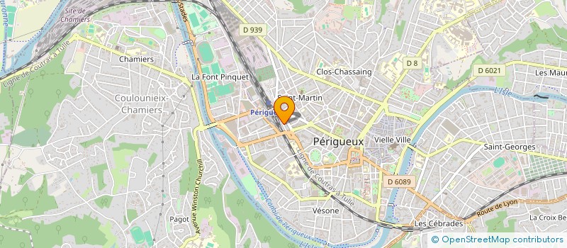 localisation de l'entreprise MADAME ANGELIQUE CARRAU  PERIGUEUX