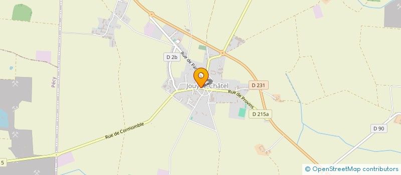 localisation de l'entreprise MADAME ANGELIQUE CASSIER à JOUY-LE-CHATEL