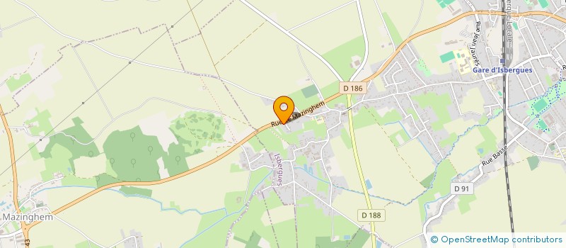 localisation de l'entreprise MADAME ANGELIQUE CAUHET  ISBERGUES