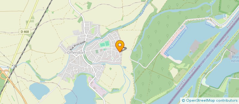 localisation de l'entreprise MADAME ANGELIQUE CAUSERET  OFFENDORF