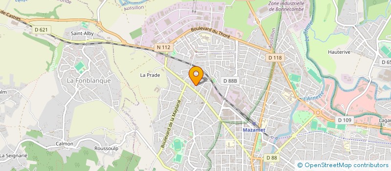 localisation de l'entreprise MADAME ANGELIQUE CAVAILLE  CAUCALIERES