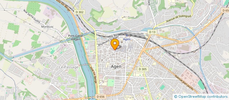 localisation de l'entreprise MADAME ANGELIQUE CECEILLE  AGEN