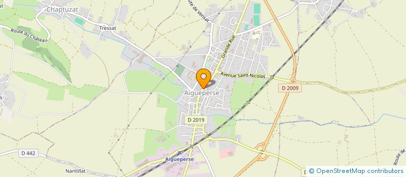 localisation de l'entreprise MADAME ANGELIQUE CHARETTE  AIGUEPERSE