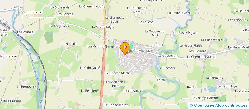 localisation de l'entreprise MADAME ANGELIQUE CHARLES  MOUAZE