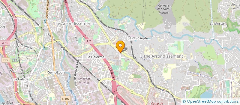 localisation de l'entreprise MADAME ANGELIQUE CHASTRUSSE à MARSEILLE