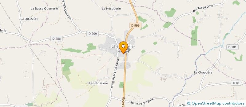 localisation de l'entreprise MADAME ANGELIQUE CHATELAIN  CHERENCE-LE-HERON