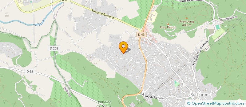 localisation de l'entreprise MADAME ANGELIQUE CHIMENTO  ROCBARON