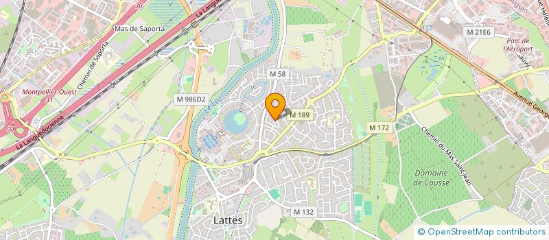 localisation de l'entreprise MADAME ANGELIQUE CIRCENSI à LATTES