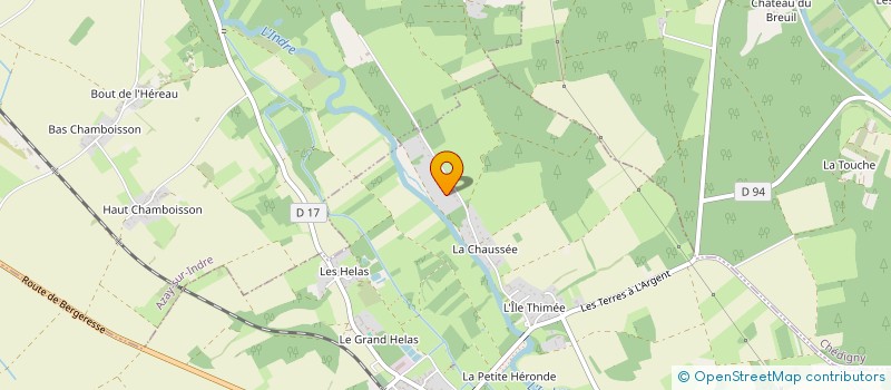 localisation de l'entreprise MADAME ANGELIQUE CLAEYS  CHEDIGNY