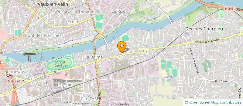 localisation de l'entreprise MADAME ANGELIQUE CLERMONT  DECINES-CHARPIEU