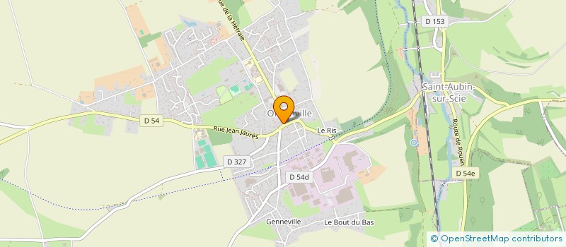 localisation de l'entreprise MADAME ANGELIQUE CLET  OFFRANVILLE